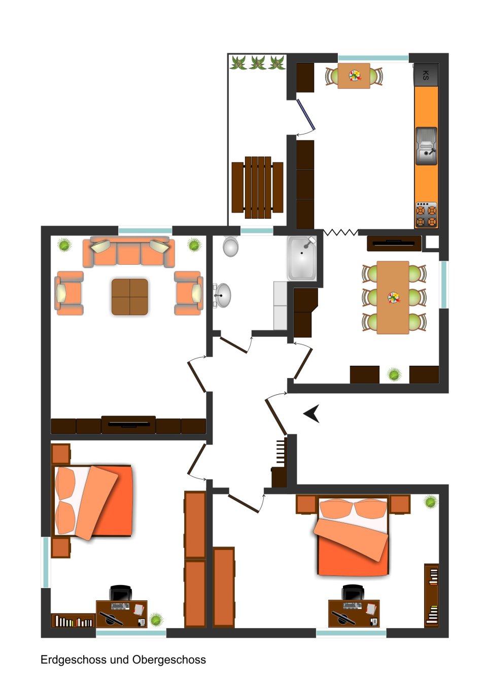 SCHEIDT : Stilvolles 3 - Familienhaus mit POTENTIAL in GEFRAGTER LAGE !