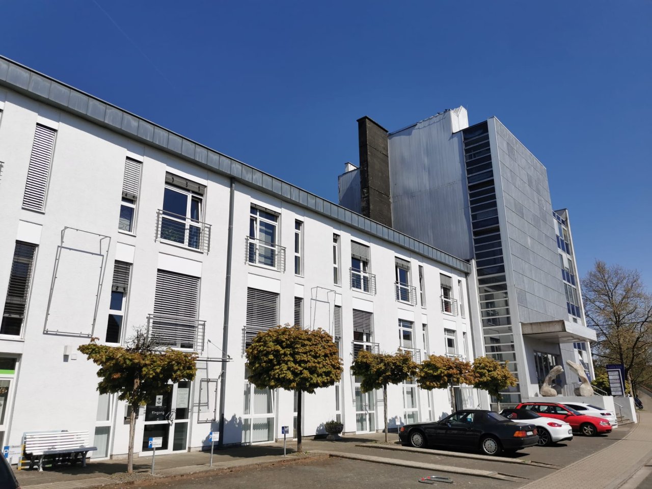 LEBACH : Ca. 180 m² GEWERBEFLÄCHE mit DACHTERRASSE für PRAXIS, BÜRO etc im = FREKLA - HAUS = !