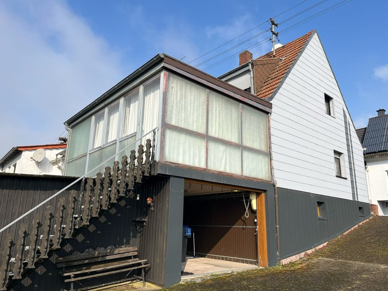 LEBACH : KLEINES Haus mit ANBAU - POTENTIAL und 1506 m² TRAUMGRUNDSTÜCK !