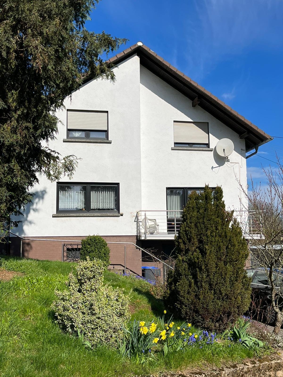 1 km bis LEBACH  : 1 - 2 FH mit POTENTIAL in RANDLAGE mit 3236 m² GRUNDSTÜCK !