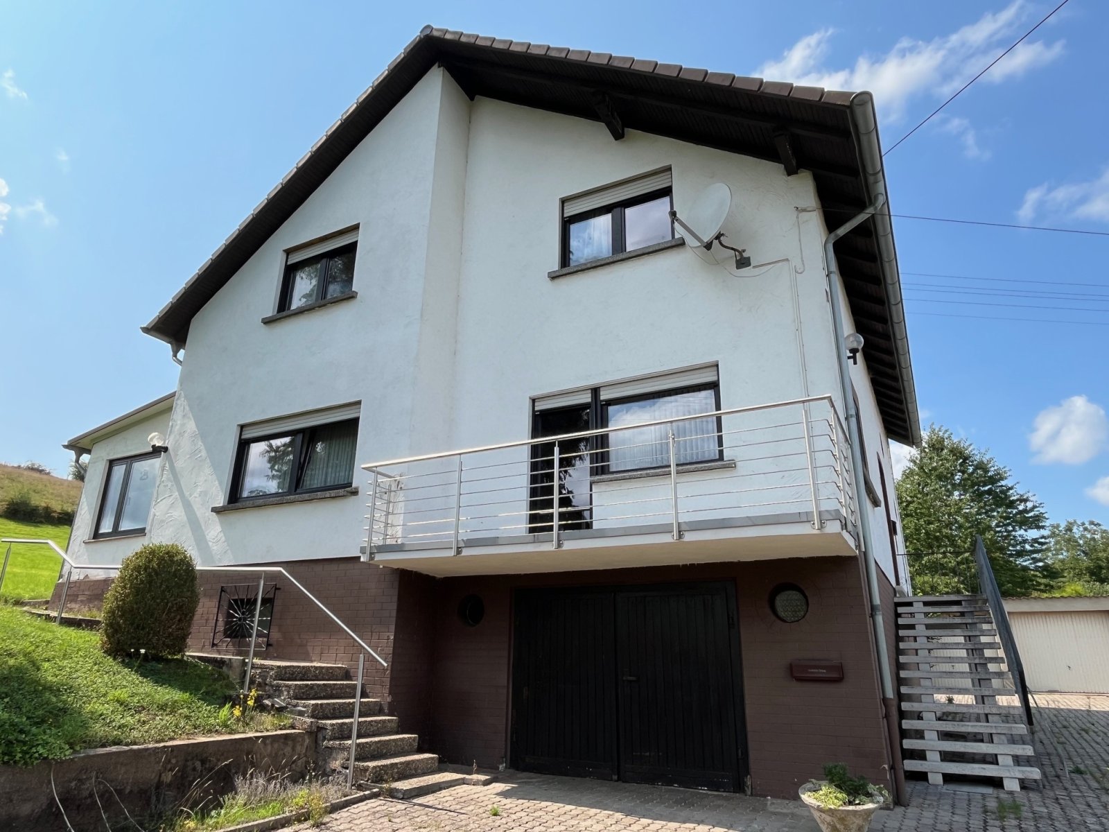 1 km bis LEBACH  : 1 - 2 FH mit POTENTIAL in RANDLAGE mit 3236 m² GRUNDSTÜCK !
