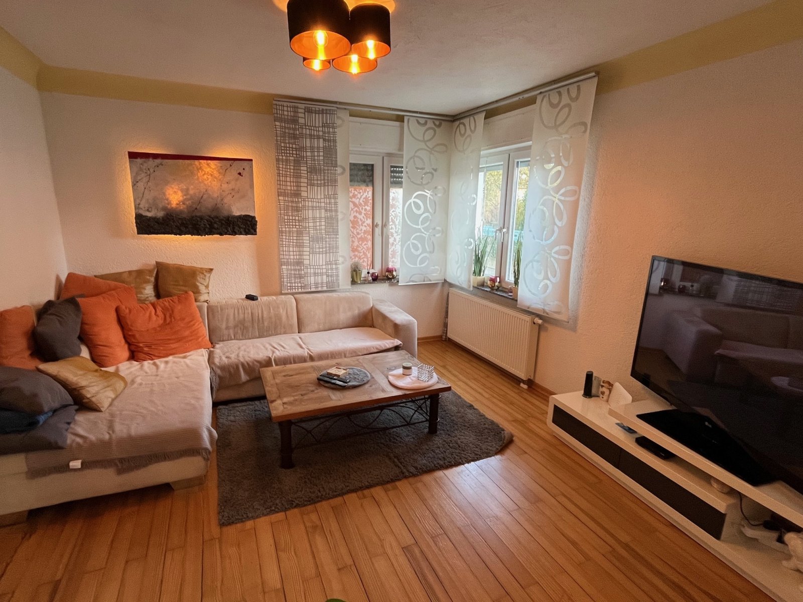 LEBACH :  WOHNFERTIG modernisiert in CITY - NAHER Lage mit tollem GARTEN !   