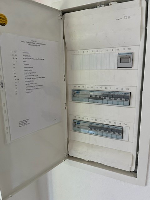 Strom 1. OG Strom 1. OG