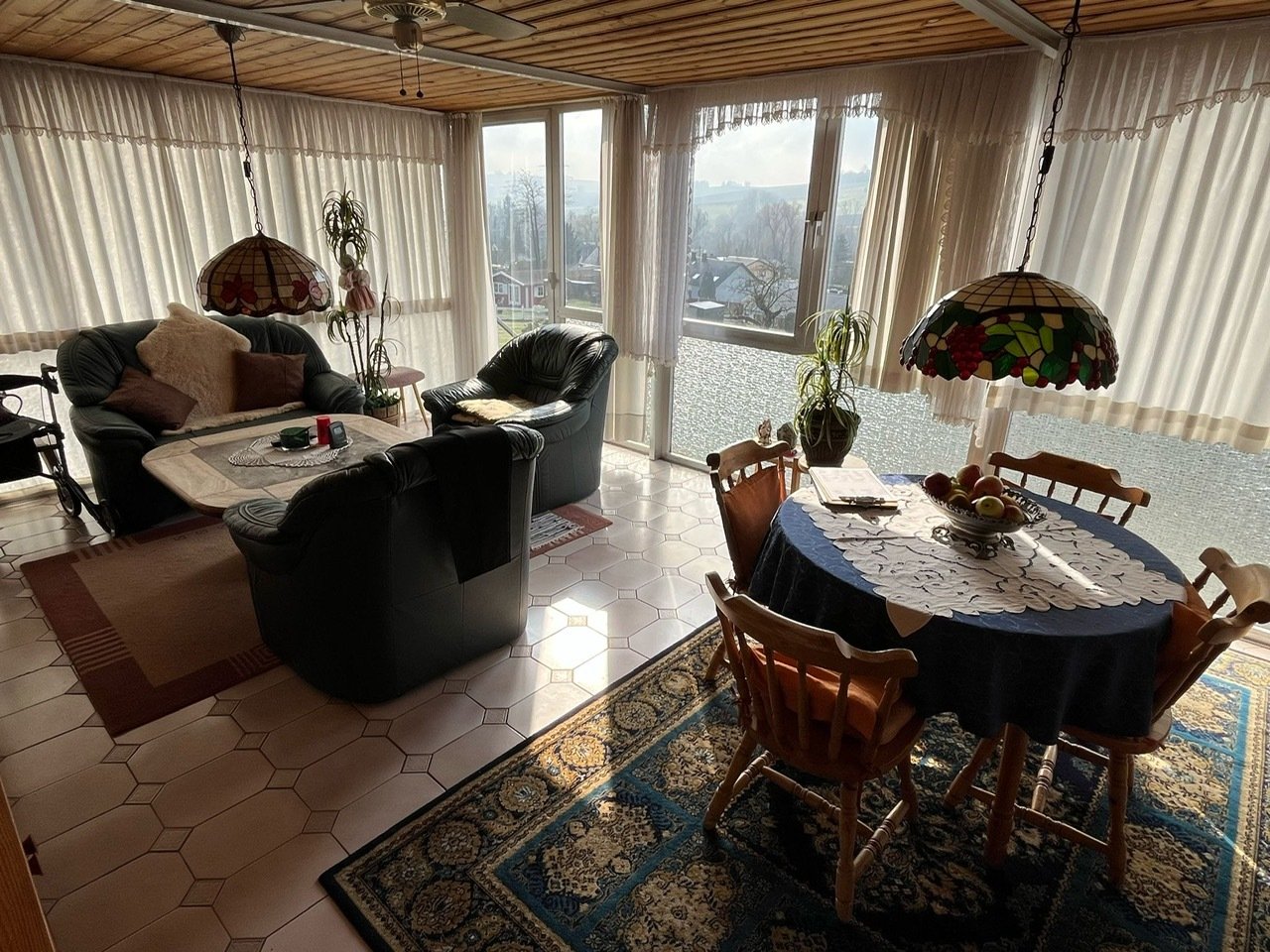 überdachter Balkon EG überdachter Balkon EG