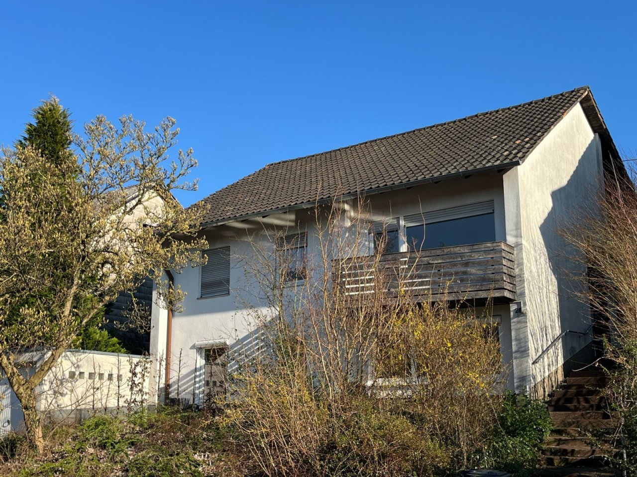 Aussenansicht mit Eingang Aussenansicht mit Eingang