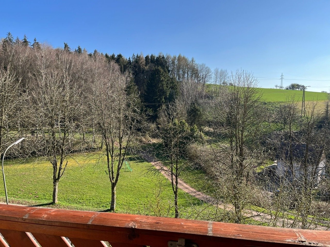 Ausblick Balkon OG