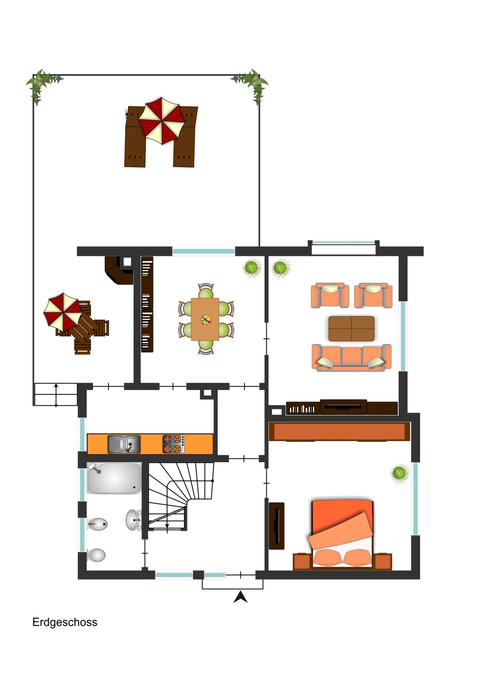 Grundriss EG