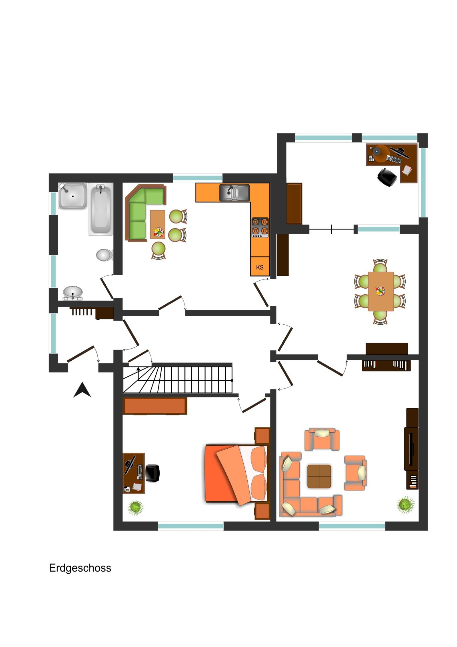 Grundriss EG Grundriss EG