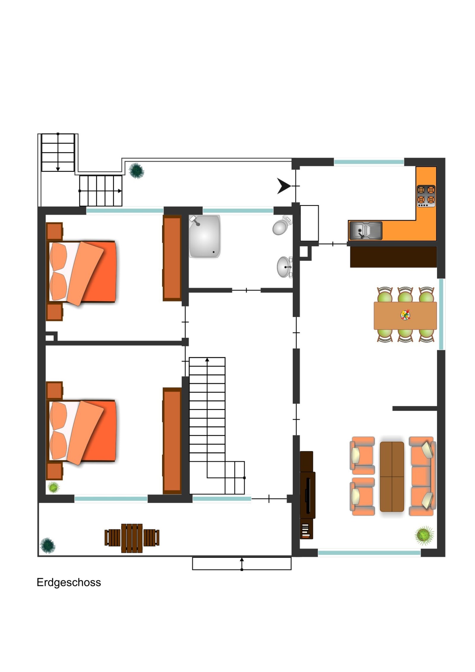 Grundriss EG Grundriss EG
