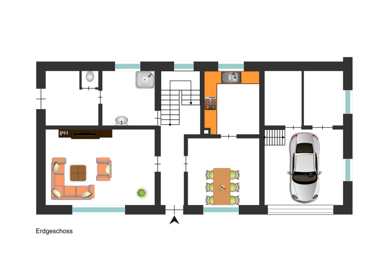 Grundriss EG