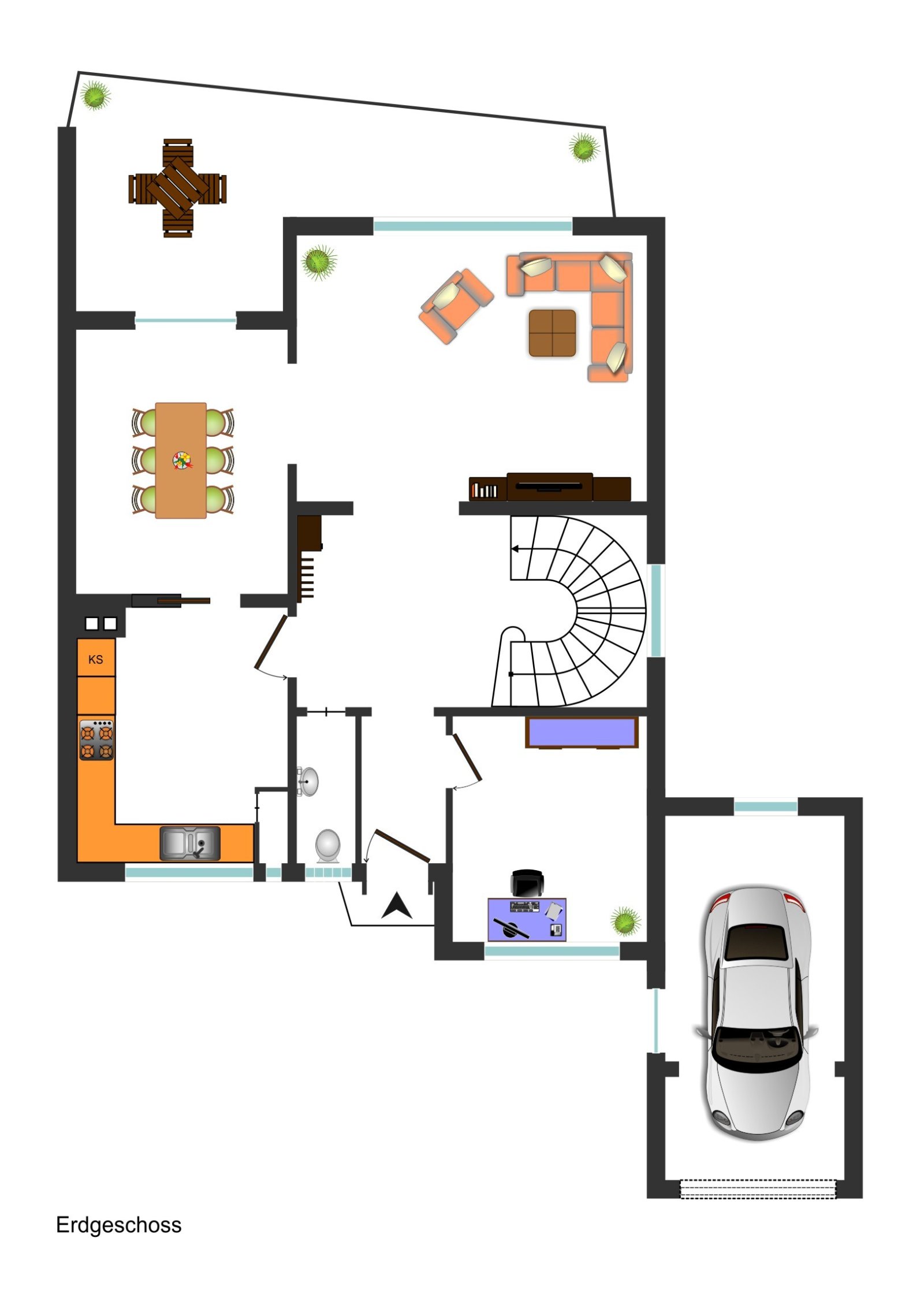 Grundriss EG Grundriss EG