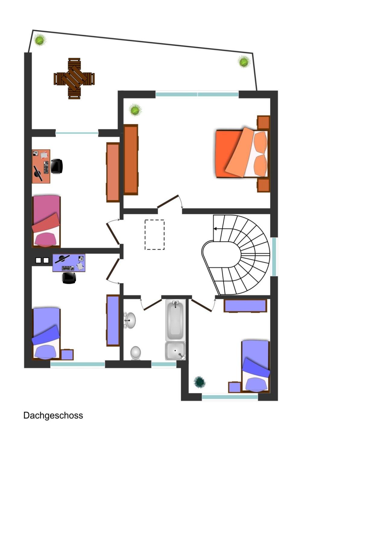 Grundriss DG Grundriss DG