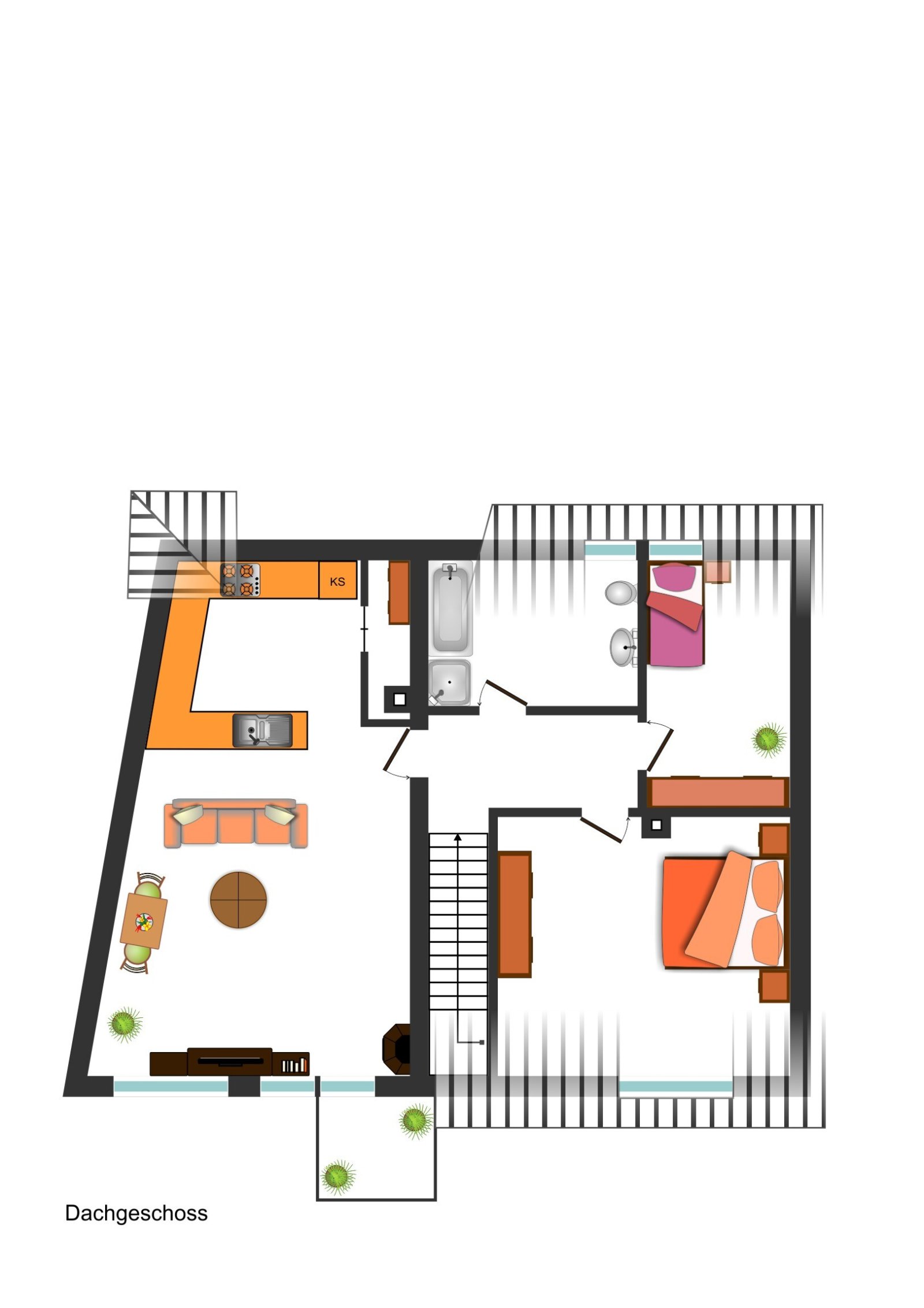 Grundriss DG Grundriss DG