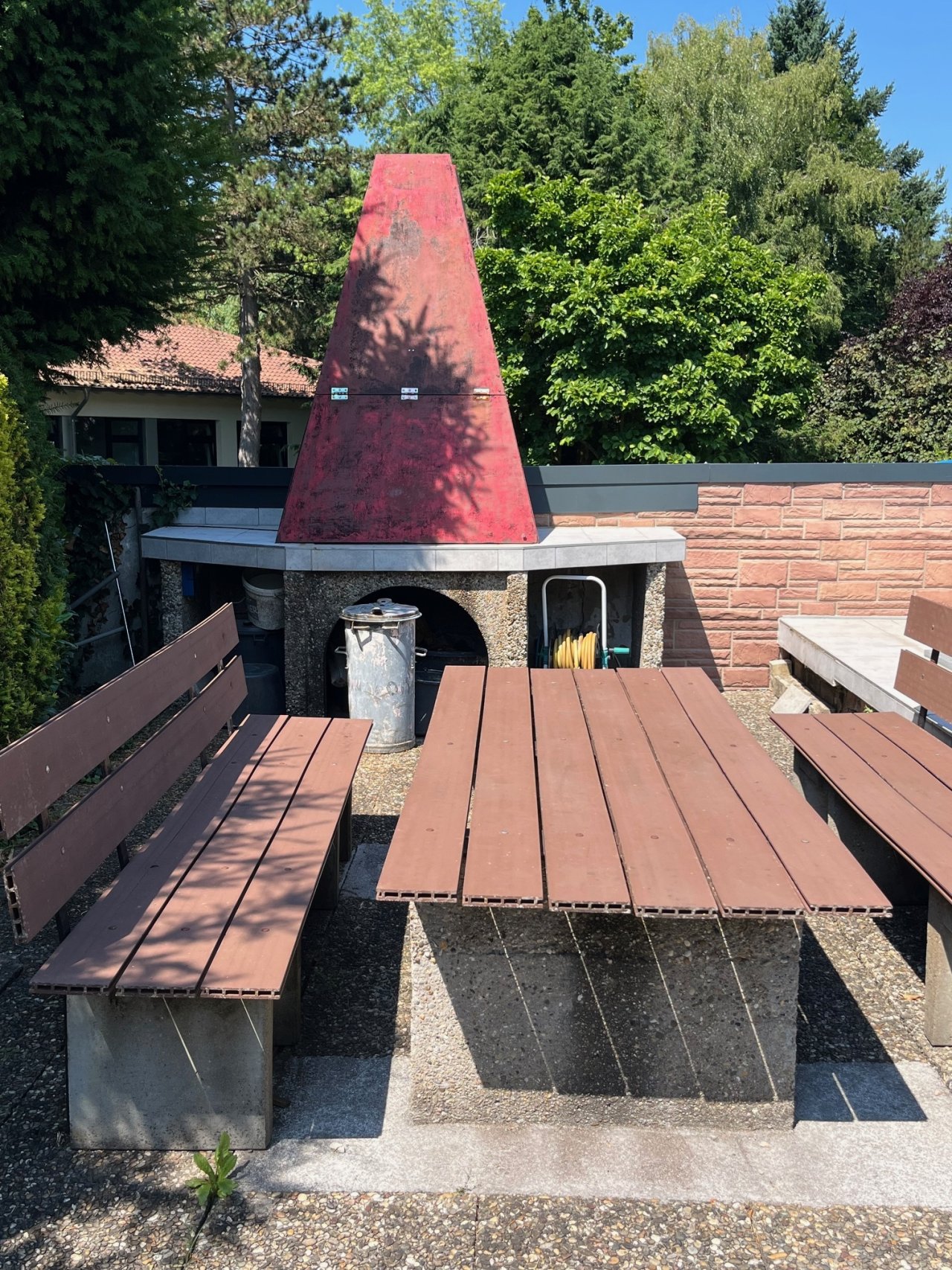 Grillecke für Bewohner Grillecke für Bewohner