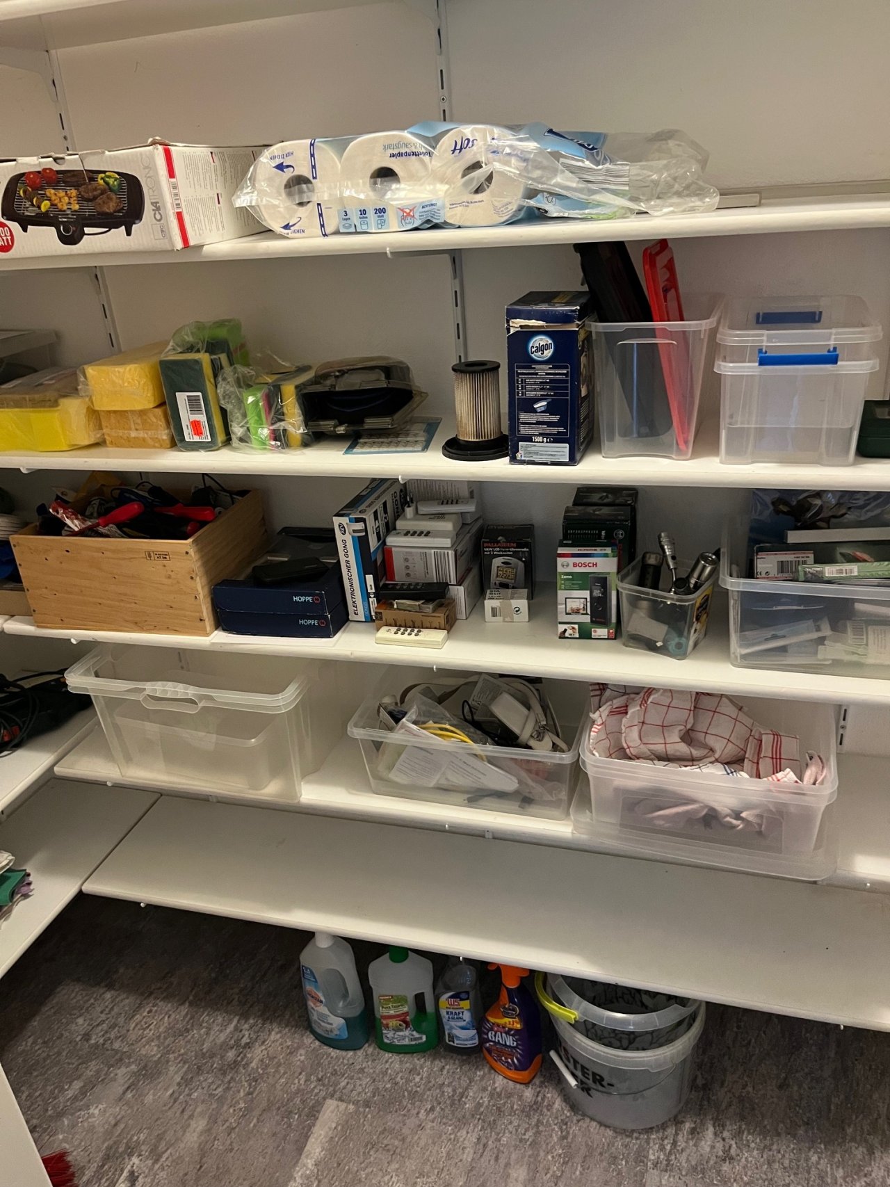 Abstellraum in Wohnung Abstellraum in Wohnung