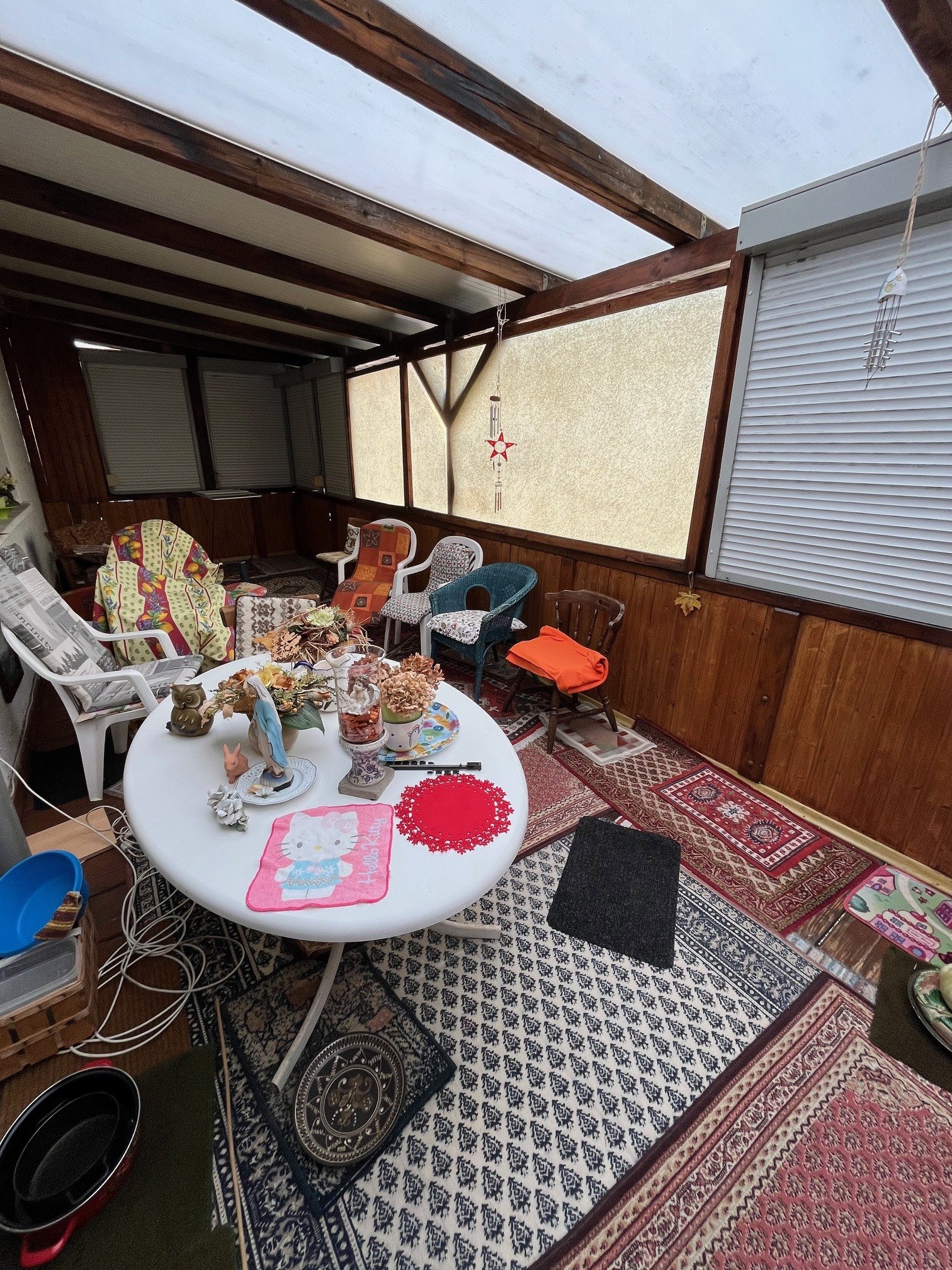 überdachter Balkon OG