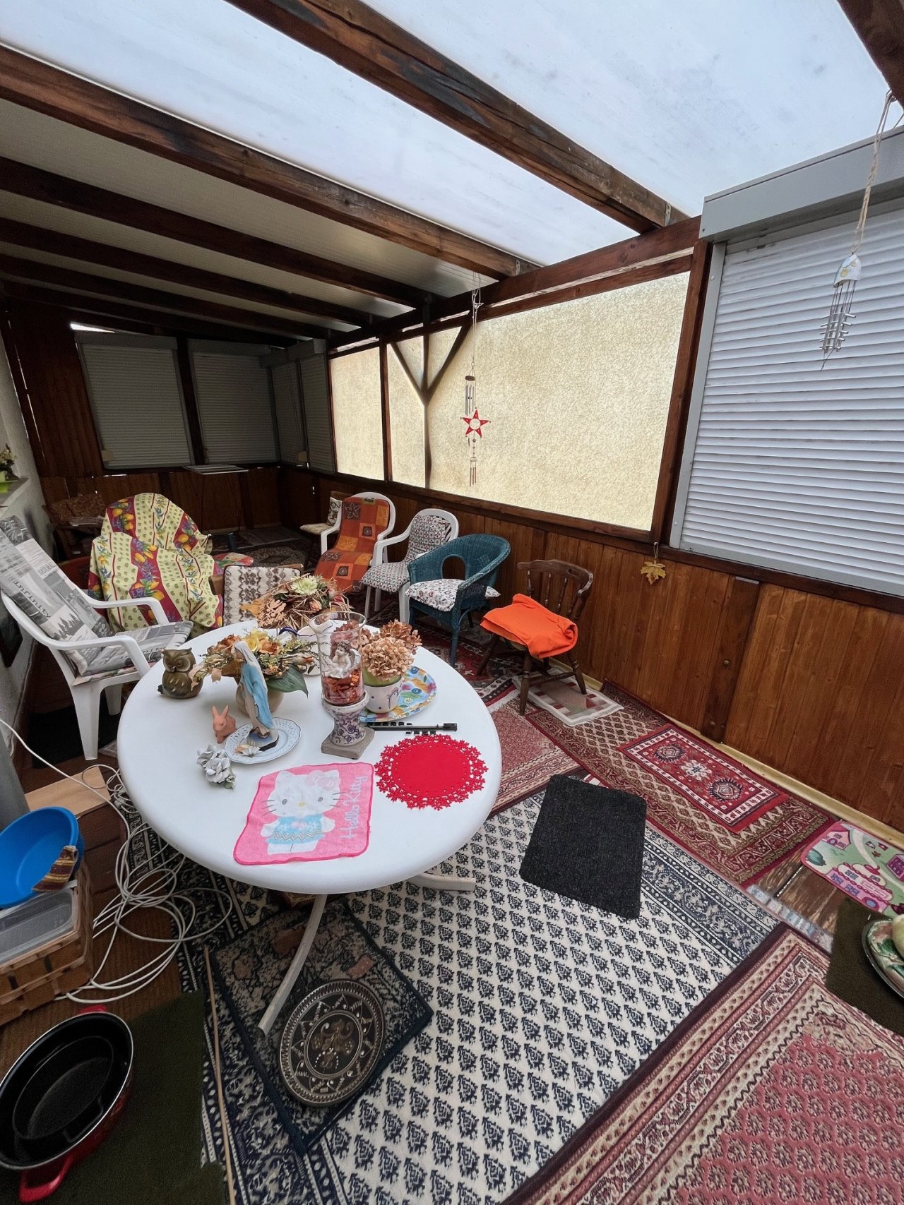 überdachter Balkon OG