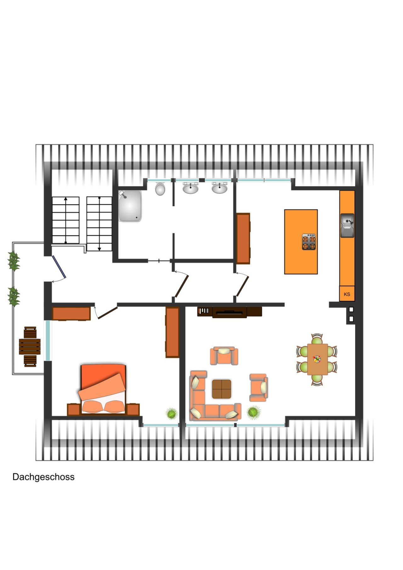Grundriss DG