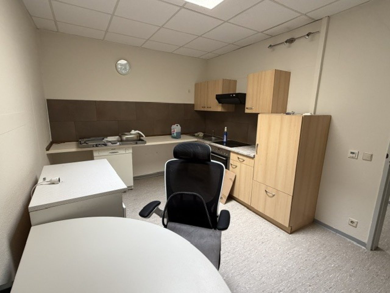 Büro mit Küche