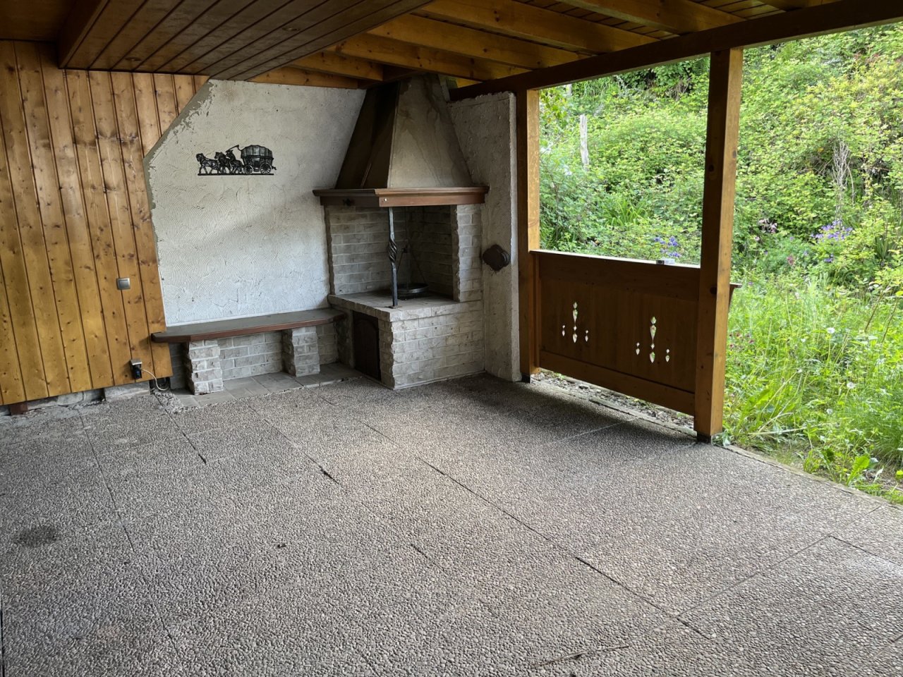 Terrasse mit Grill
