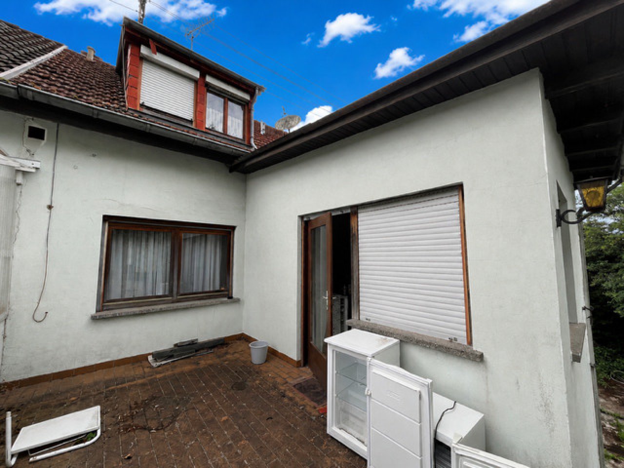 Anbau mit Terrasse Anbau mit Terrasse